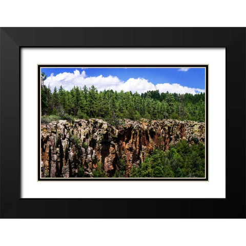 Bones of the Earth Black Modern Wood Framed Art Print with Double Matting by Hausenflock, Alan