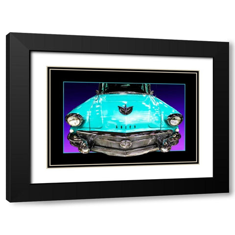 Classic Cruiser II Black Modern Wood Framed Art Print with Double Matting by Hausenflock, Alan