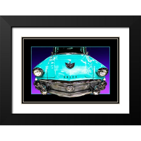 Classic Cruiser II Black Modern Wood Framed Art Print with Double Matting by Hausenflock, Alan