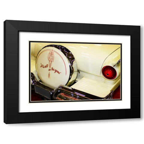 Custom Fairlaine Black Modern Wood Framed Art Print with Double Matting by Hausenflock, Alan