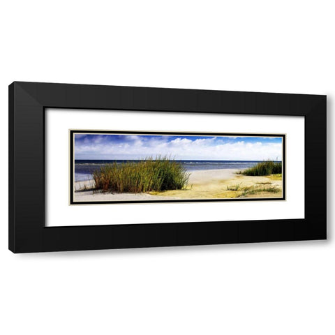 Cedar Island Bay II Black Modern Wood Framed Art Print with Double Matting by Hausenflock, Alan