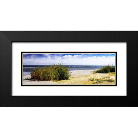 Cedar Island Bay II Black Modern Wood Framed Art Print with Double Matting by Hausenflock, Alan