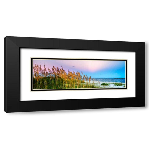 Days End II Black Modern Wood Framed Art Print with Double Matting by Hausenflock, Alan