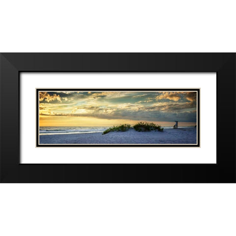 Late Summer Sunrise II Black Modern Wood Framed Art Print with Double Matting by Hausenflock, Alan