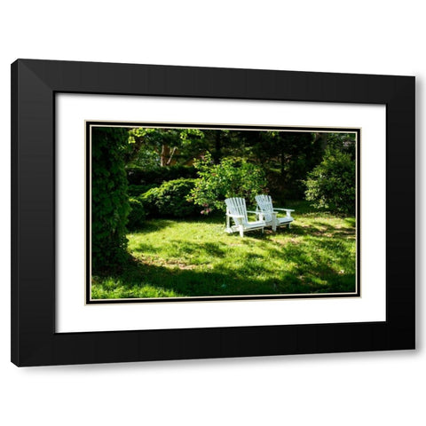 Together I Black Modern Wood Framed Art Print with Double Matting by Hausenflock, Alan