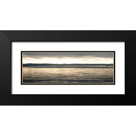 Foreboding Sunrise I Black Modern Wood Framed Art Print with Double Matting by Hausenflock, Alan