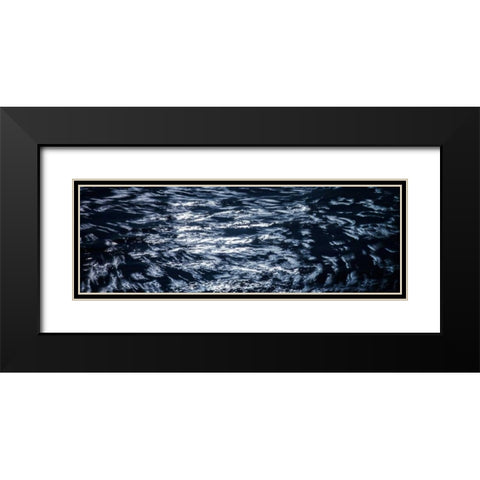 Ebb Tide I Black Modern Wood Framed Art Print with Double Matting by Hausenflock, Alan