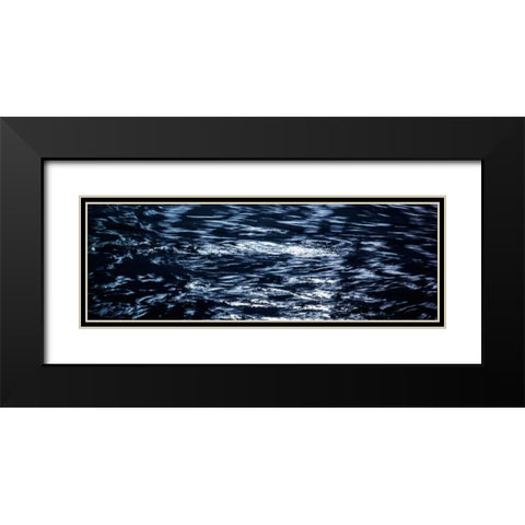 Ebb Tide II Black Modern Wood Framed Art Print with Double Matting by Hausenflock, Alan