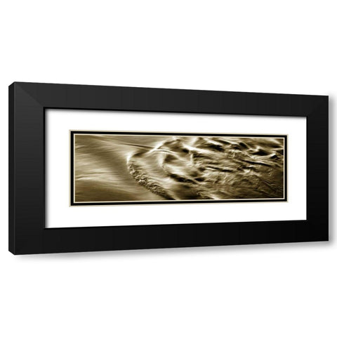 Rippling Waters II Black Modern Wood Framed Art Print with Double Matting by Hausenflock, Alan