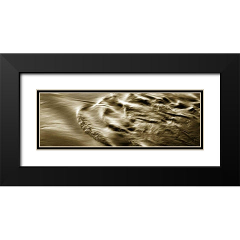 Rippling Waters II Black Modern Wood Framed Art Print with Double Matting by Hausenflock, Alan