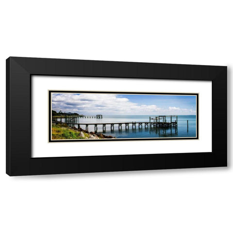 Thorofare Bay I Black Modern Wood Framed Art Print with Double Matting by Hausenflock, Alan