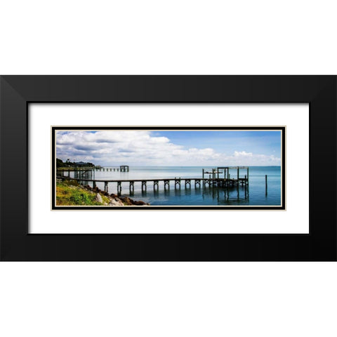 Thorofare Bay I Black Modern Wood Framed Art Print with Double Matting by Hausenflock, Alan