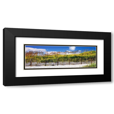 Summer at the Beach III Black Modern Wood Framed Art Print with Double Matting by Hausenflock, Alan