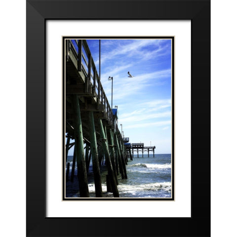 Gentle Summer Day Black Modern Wood Framed Art Print with Double Matting by Hausenflock, Alan
