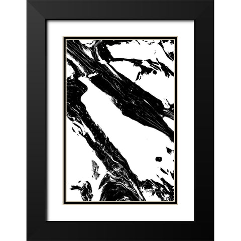 Driftwood Black Modern Wood Framed Art Print with Double Matting by Hausenflock, Alan