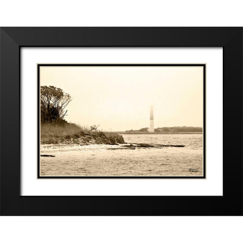 Perfect Sail II Black Modern Wood Framed Art Print with Double Matting by Hausenflock, Alan