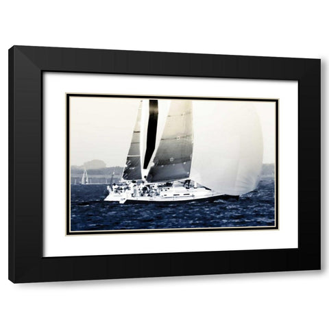 Ready for the Race I Black Modern Wood Framed Art Print with Double Matting by Hausenflock, Alan