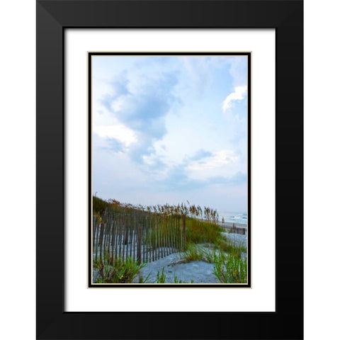 Early Morning in the Dunes VI Black Modern Wood Framed Art Print with Double Matting by Hausenflock, Alan