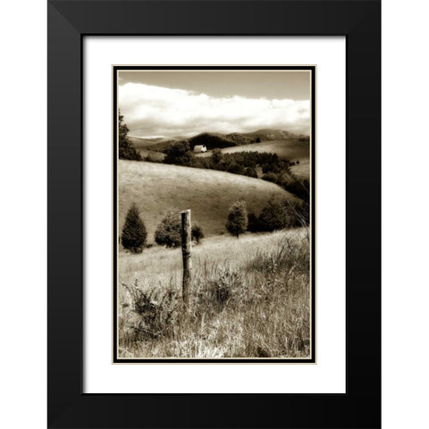 Madison County I Black Modern Wood Framed Art Print with Double Matting by Hausenflock, Alan