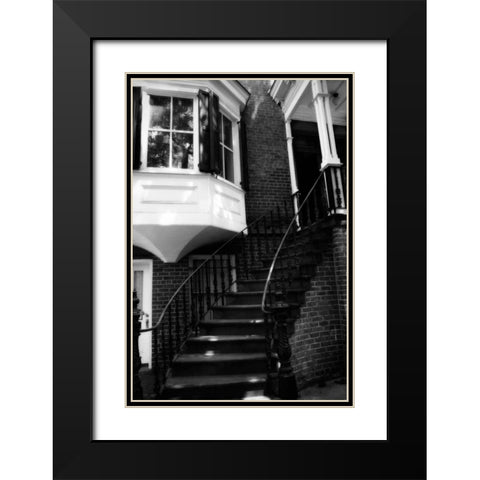 Savannah Style III Black Modern Wood Framed Art Print with Double Matting by Hausenflock, Alan