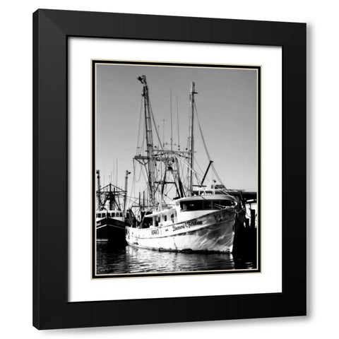 The Darrow Jordan Black Modern Wood Framed Art Print with Double Matting by Hausenflock, Alan