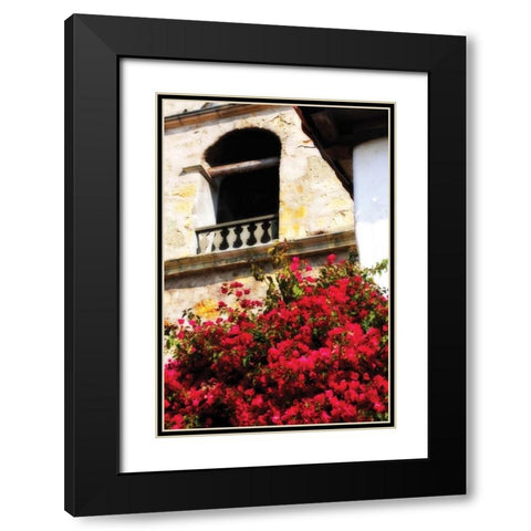 The Old Mission II Black Modern Wood Framed Art Print with Double Matting by Hausenflock, Alan