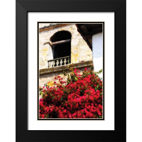 The Old Mission II Black Modern Wood Framed Art Print with Double Matting by Hausenflock, Alan