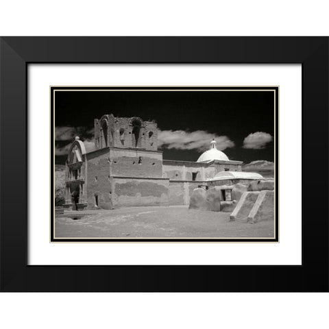 San Jose de Tumacacori I Black Modern Wood Framed Art Print with Double Matting by Johnson, George