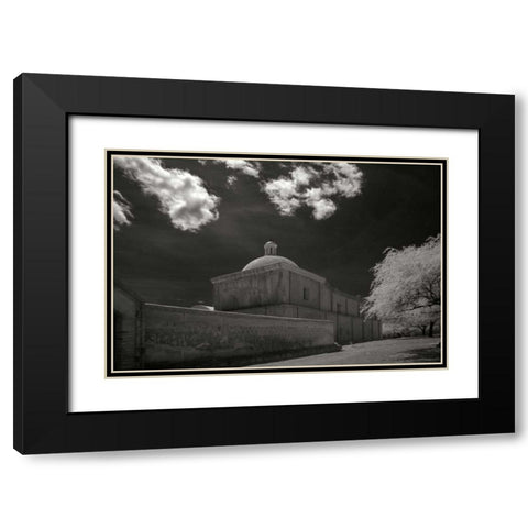 San Jose de Tumacacori II Black Modern Wood Framed Art Print with Double Matting by Johnson, George