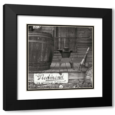 Sautee Store I Black Modern Wood Framed Art Print with Double Matting by Johnson, George