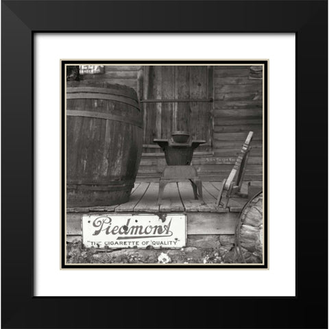 Sautee Store I Black Modern Wood Framed Art Print with Double Matting by Johnson, George