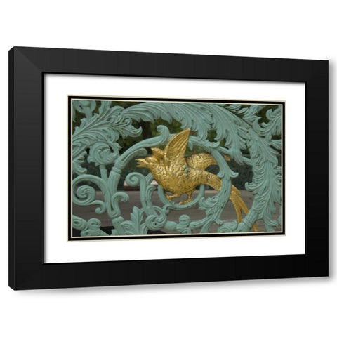 Brussels I Black Modern Wood Framed Art Print with Double Matting by Johnson, George