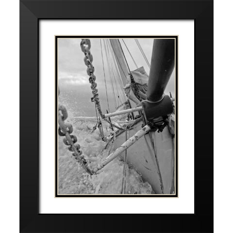 Life at Sea II Black Modern Wood Framed Art Print with Double Matting by Kidd, Brian