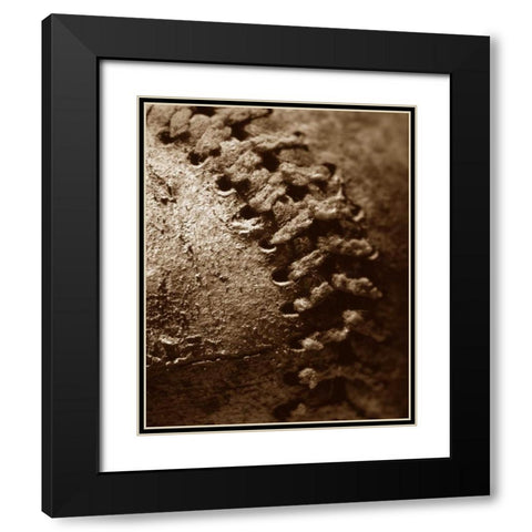 Summer Ball II Black Modern Wood Framed Art Print with Double Matting by Larson, Scott