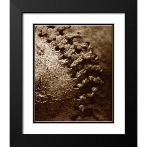 Summer Ball II Black Modern Wood Framed Art Print with Double Matting by Larson, Scott