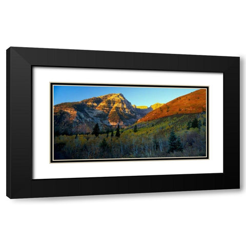 Sundance Black Modern Wood Framed Art Print with Double Matting by Leahy, Ike