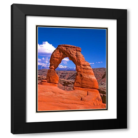 Arches National Park III Black Modern Wood Framed Art Print with Double Matting by Leahy, Ike
