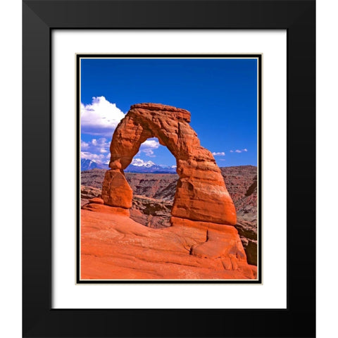 Arches National Park III Black Modern Wood Framed Art Print with Double Matting by Leahy, Ike