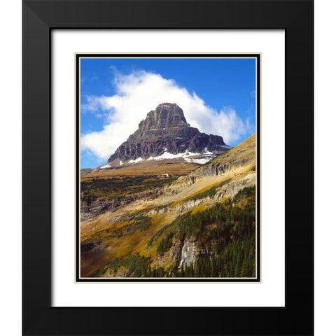 Glacier National Park I Black Modern Wood Framed Art Print with Double Matting by Leahy, Ike