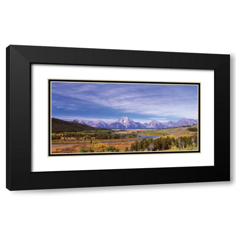 Grand Teton National Park I Black Modern Wood Framed Art Print with Double Matting by Leahy, Ike