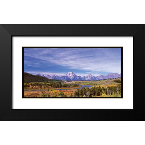 Grand Teton National Park I Black Modern Wood Framed Art Print with Double Matting by Leahy, Ike
