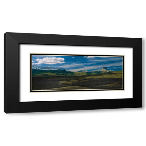 Glacier National Park II Black Modern Wood Framed Art Print with Double Matting by Leahy, Ike
