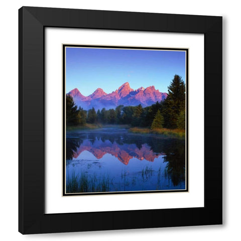 Grand Teton National Park VI Black Modern Wood Framed Art Print with Double Matting by Leahy, Ike