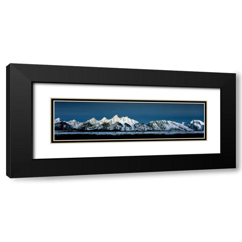 Grand Teton National Park VIII Black Modern Wood Framed Art Print with Double Matting by Leahy, Ike