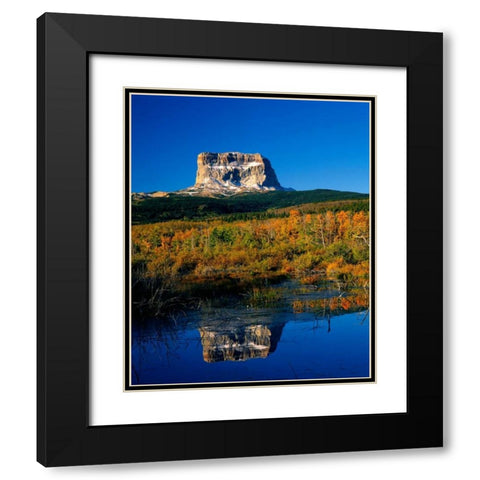 Glacier National Park III  Black Modern Wood Framed Art Print with Double Matting by Leahy, Ike