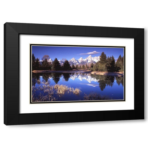 Grand Teton National Park XII Black Modern Wood Framed Art Print with Double Matting by Leahy, Ike