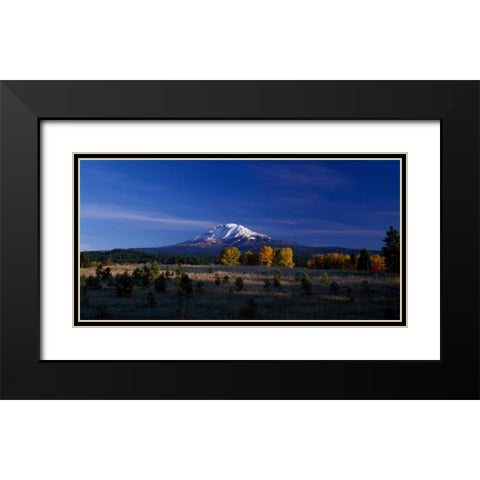 Mt. Adams I Black Modern Wood Framed Art Print with Double Matting by Leahy, Ike