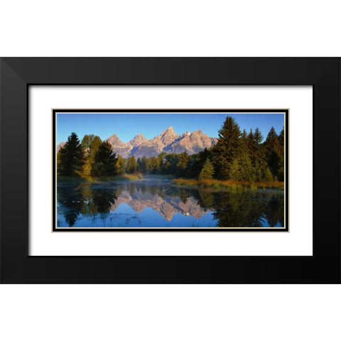 Grand Teton National Park XV Black Modern Wood Framed Art Print with Double Matting by Leahy, Ike