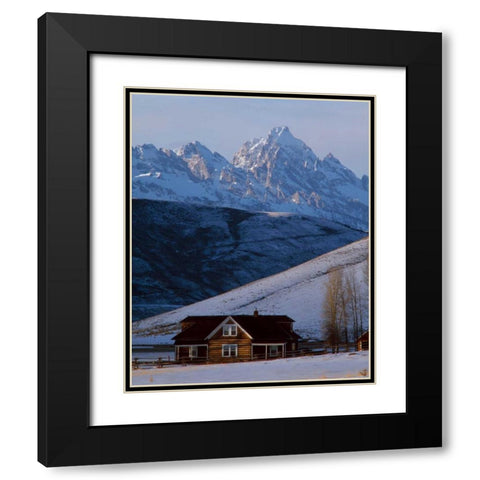Grand Teton National Park XIX Black Modern Wood Framed Art Print with Double Matting by Leahy, Ike