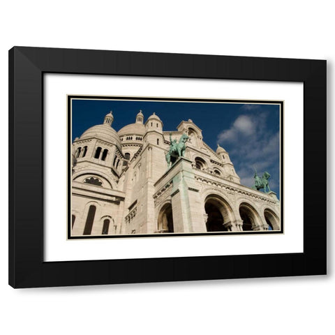 Sacred Heart I Black Modern Wood Framed Art Print with Double Matting by Love, Maureen